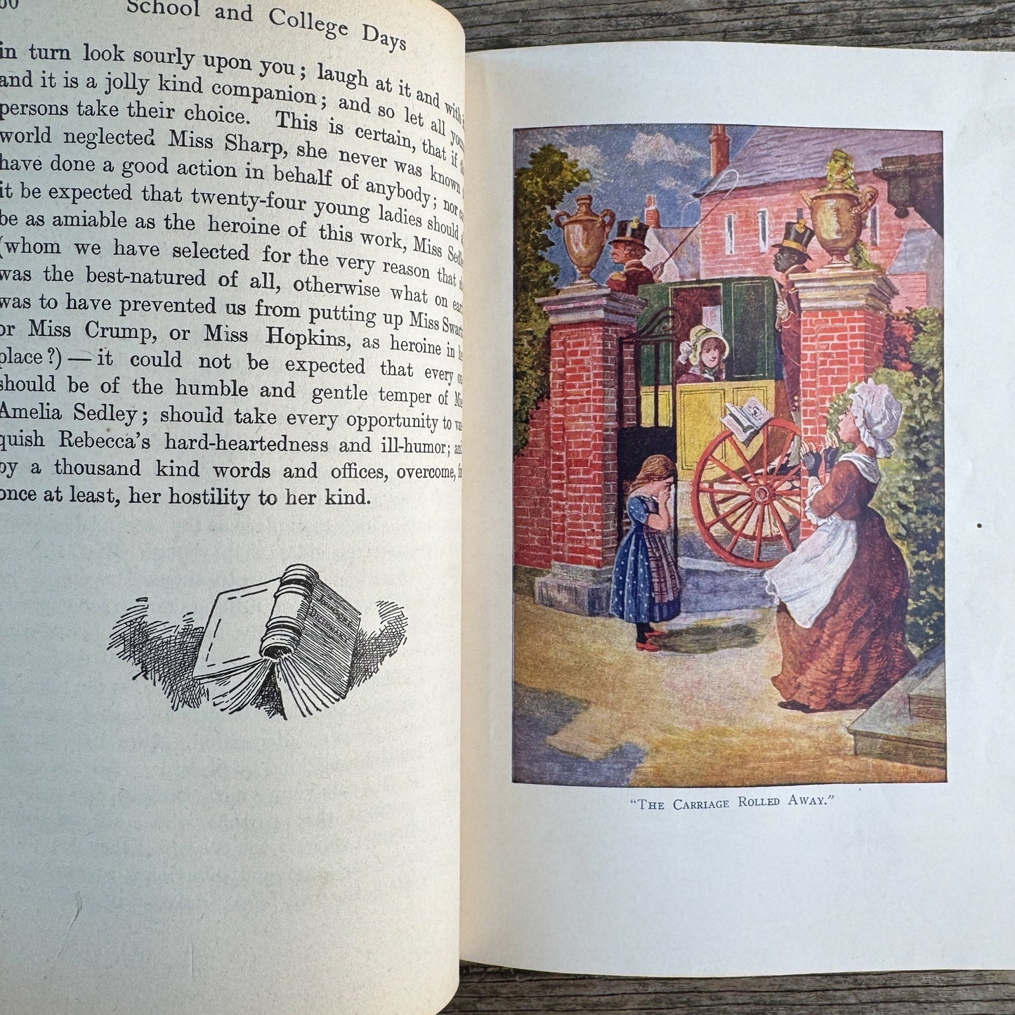Young Folks Library, Two Volumes, Thomas Bailey Aldrich, 1952 - Pretty Old Books