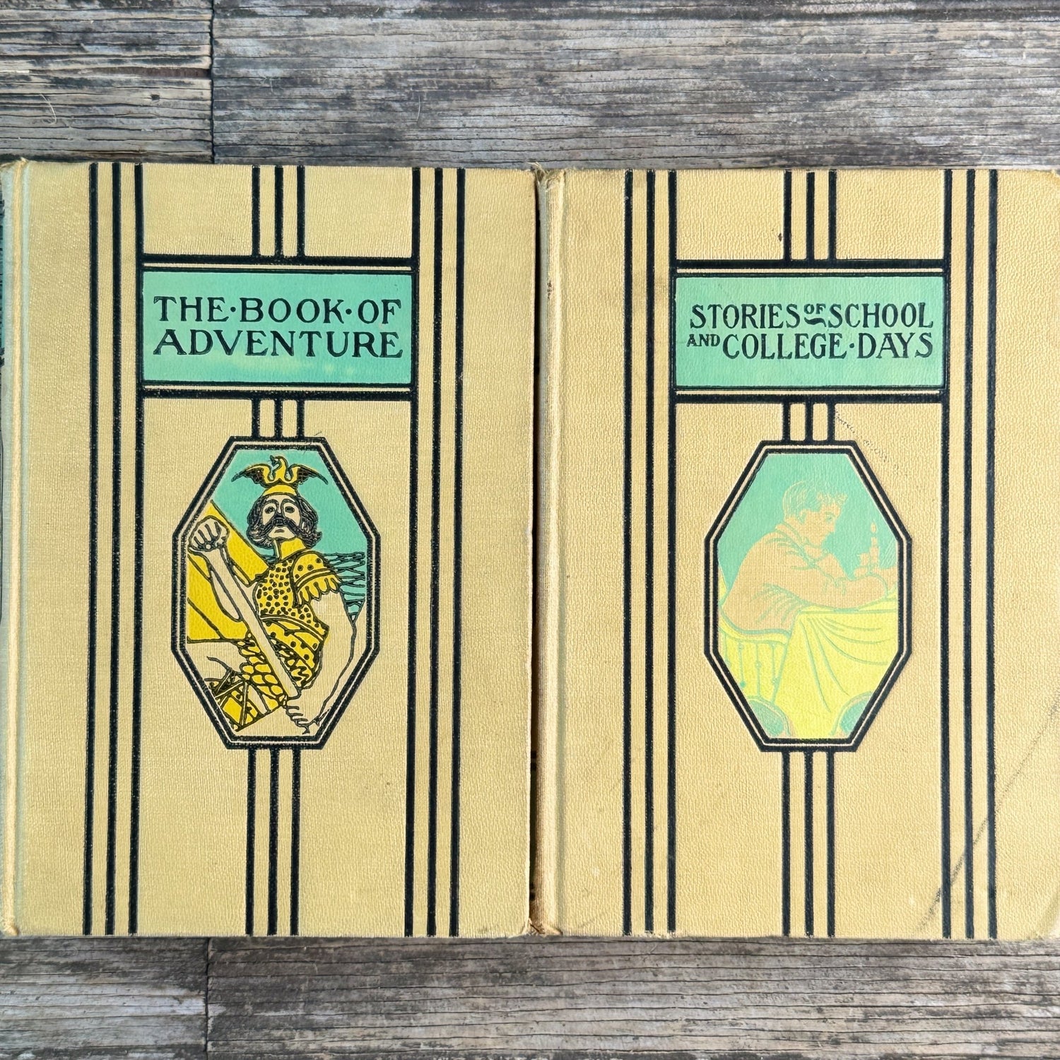 Young Folks Library, Two Volumes, Thomas Bailey Aldrich, 1952 - Pretty Old Books
