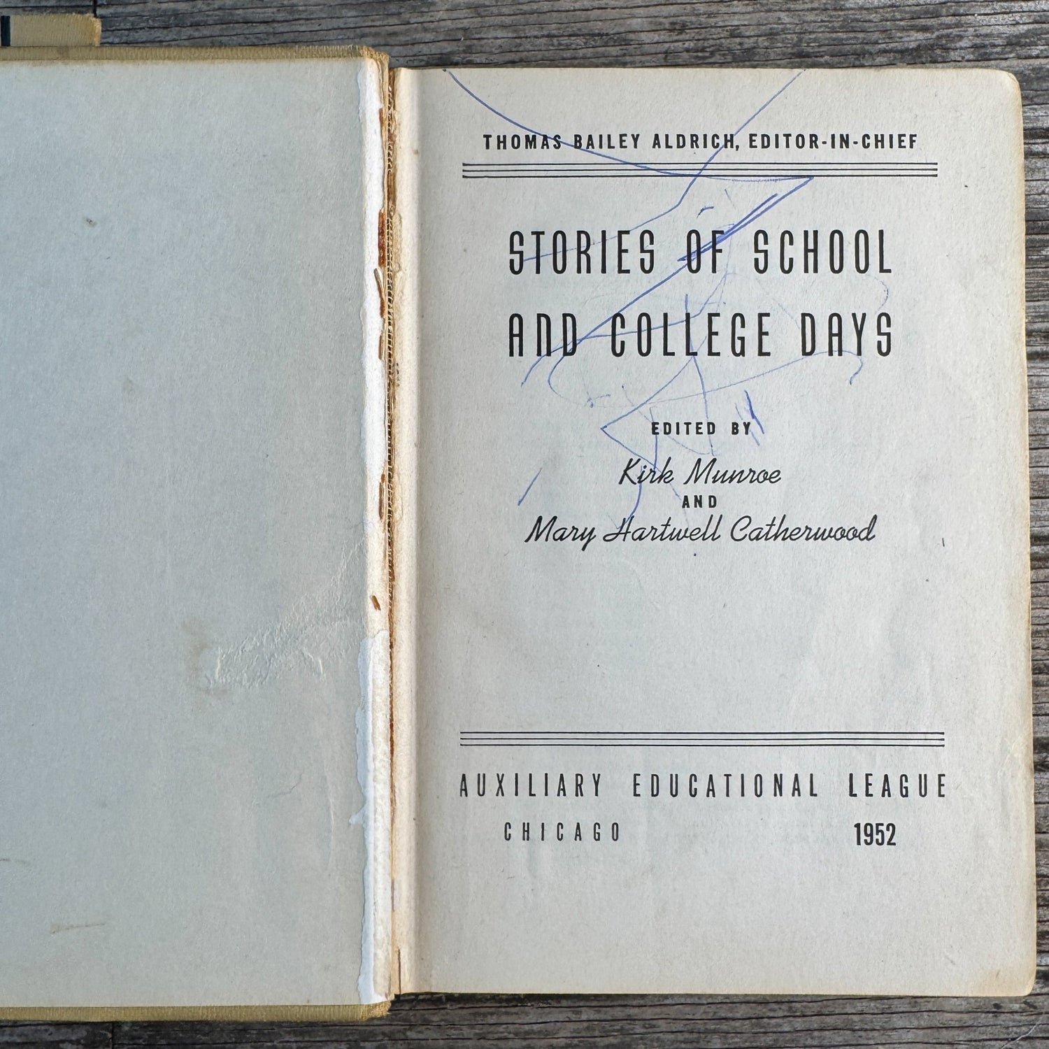 Young Folks Library, Two Volumes, Thomas Bailey Aldrich, 1952 - Pretty Old Books