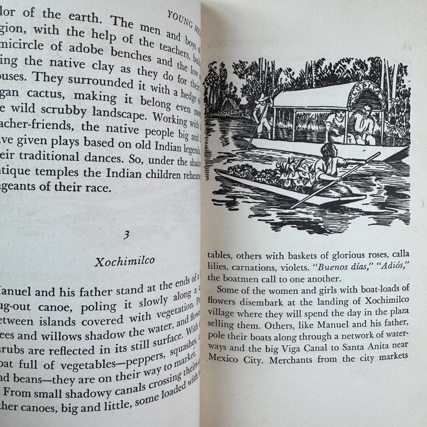 Young Mexico, Anne Merriman Peck, 1940 - Pretty Old Books