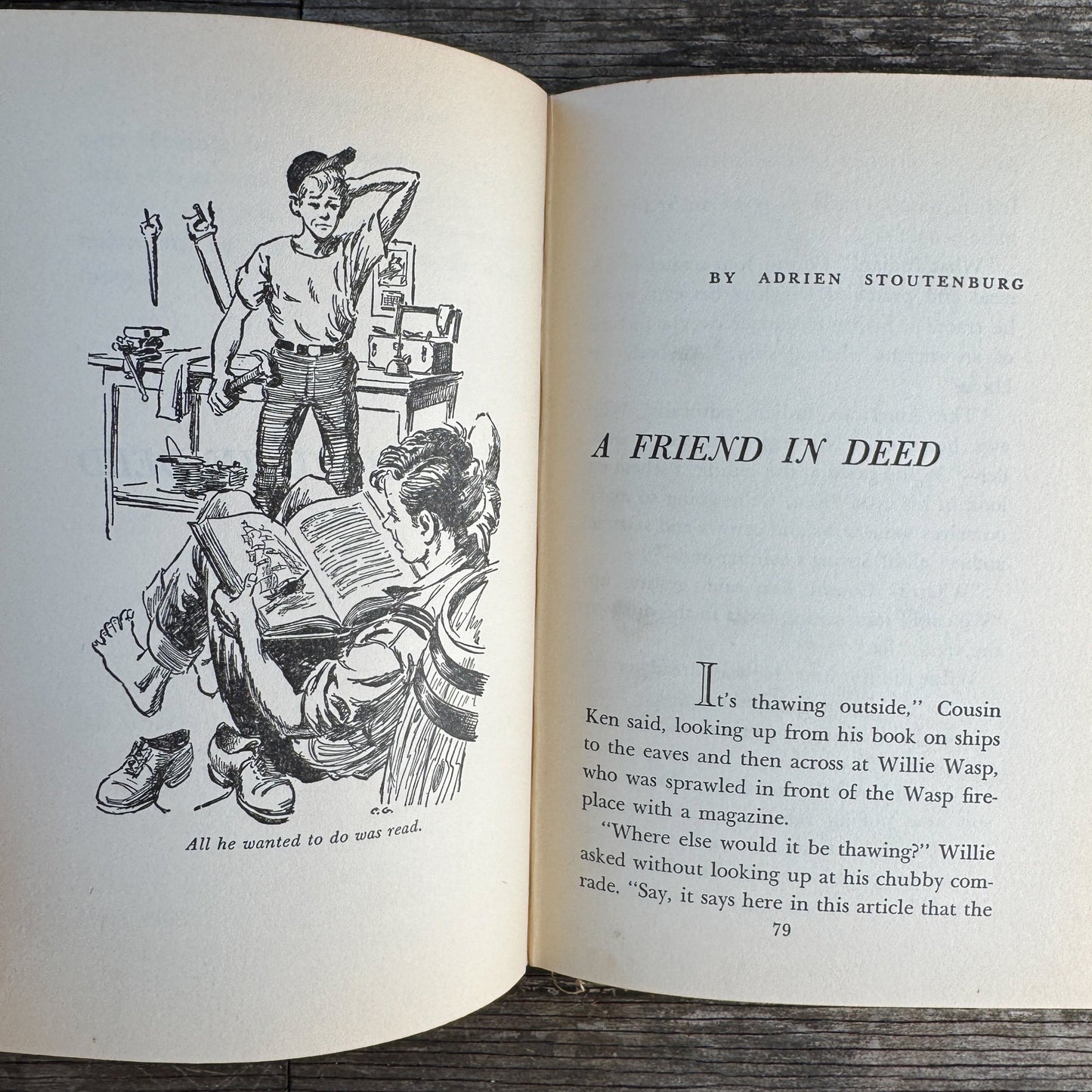 Young Readers Outdoor Sports Stories, 1951 - Pretty Old Books