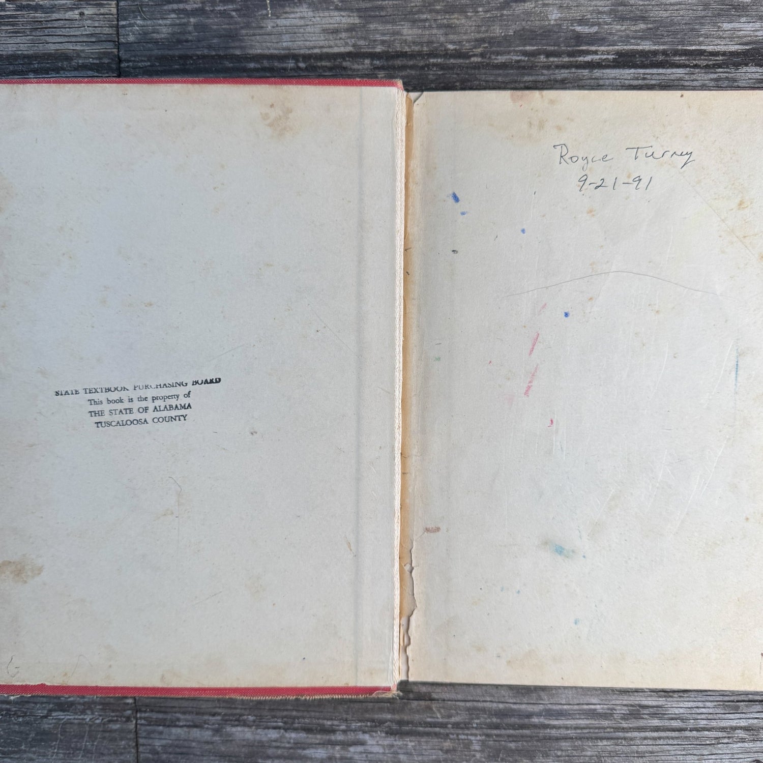 Your Town and Mine, Ginn and Company, 1949 Mid Century School Book - Pretty Old Books