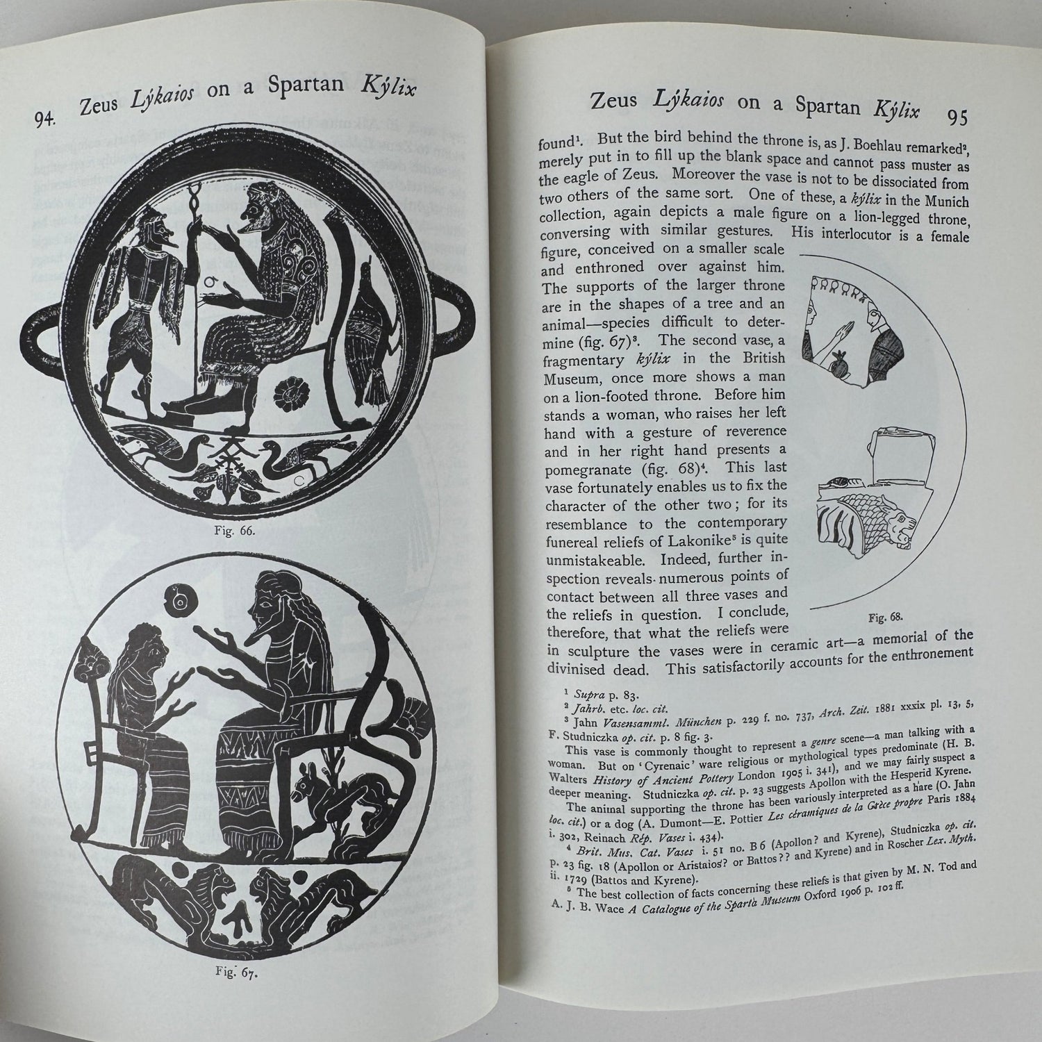 Zeus: A Study in Ancient Religion, Volume I — Zeus: God of the Bright Sky, 1964 Mythology Hardcover - Pretty Old Books