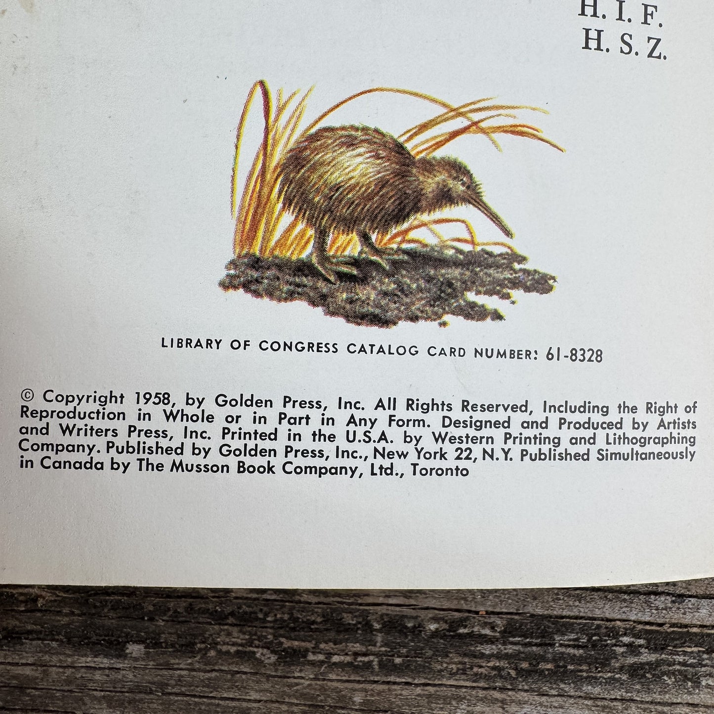 Zoology, A Golden Guide, 1958 - Pretty Old Books