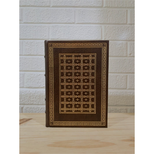 Barchester Towers, Anthony Trollope, Franklin Library, Ornate Leather Book, Limited Edition 1983 - Pretty Old Books