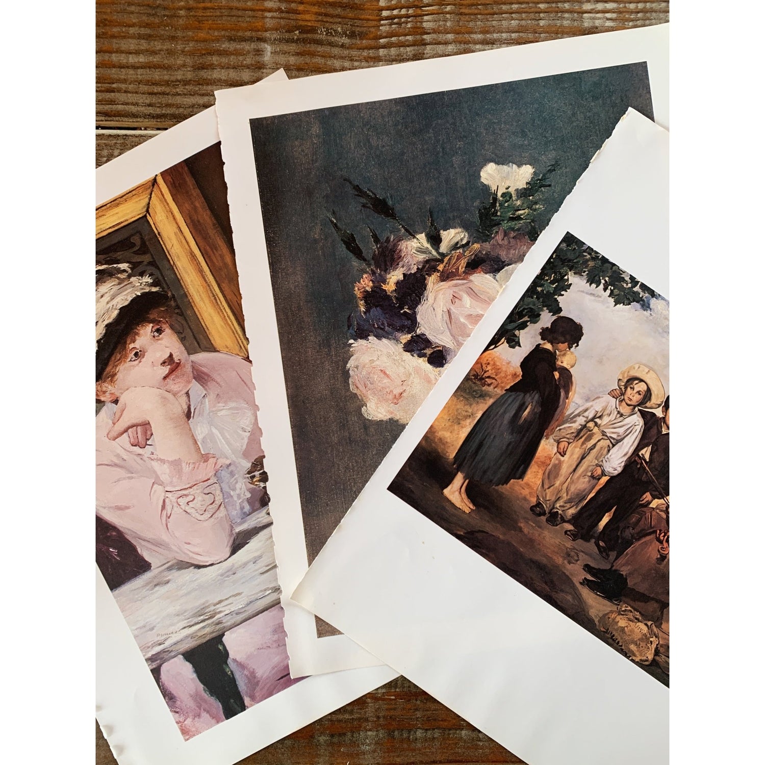 Book Plates for Framing, Vintage and Antique Book Art Prints, 7 pieces - Pretty Old Books