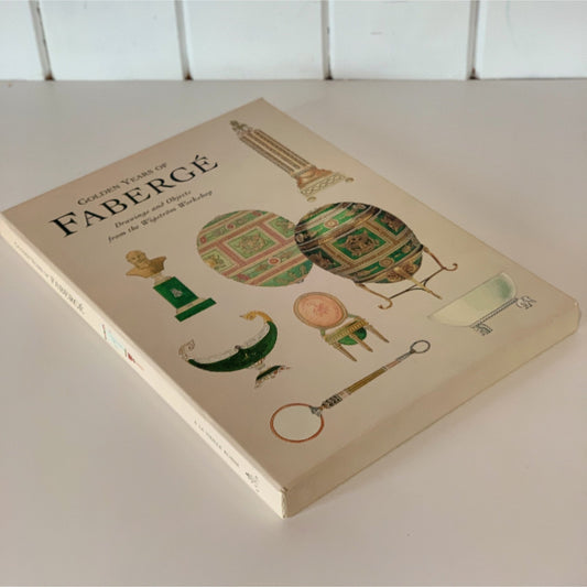 Golden Years of Faberge Slipcased Coffee Table Book, Hardcover, 2000 - Pretty Old Books