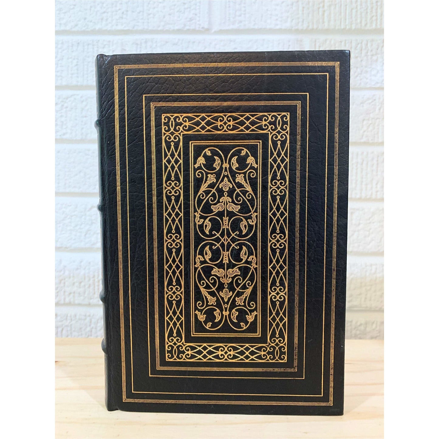 The House of the Seven Gables, Nathaniel Hawthorne, Franklin Library, Ornate Leather Book