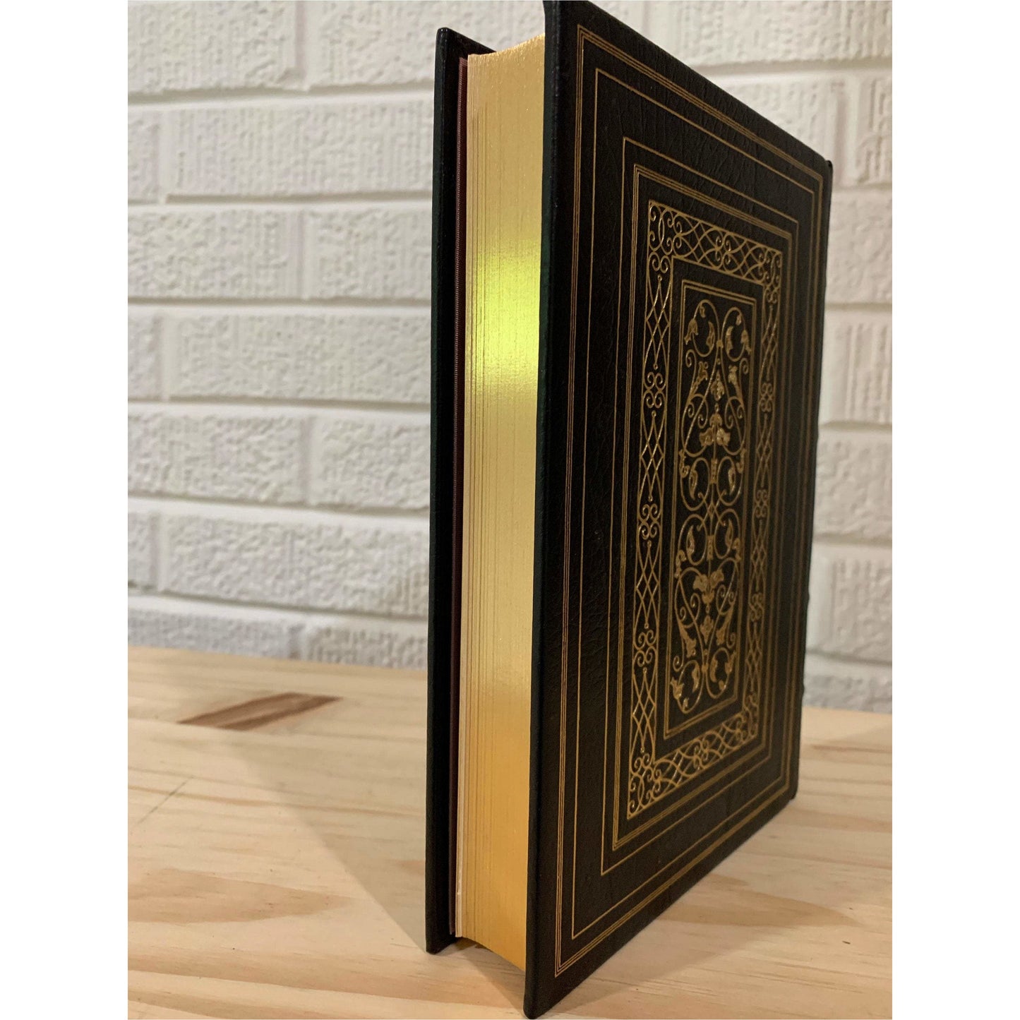 The House of the Seven Gables, Nathaniel Hawthorne, Franklin Library, Ornate Leather Book