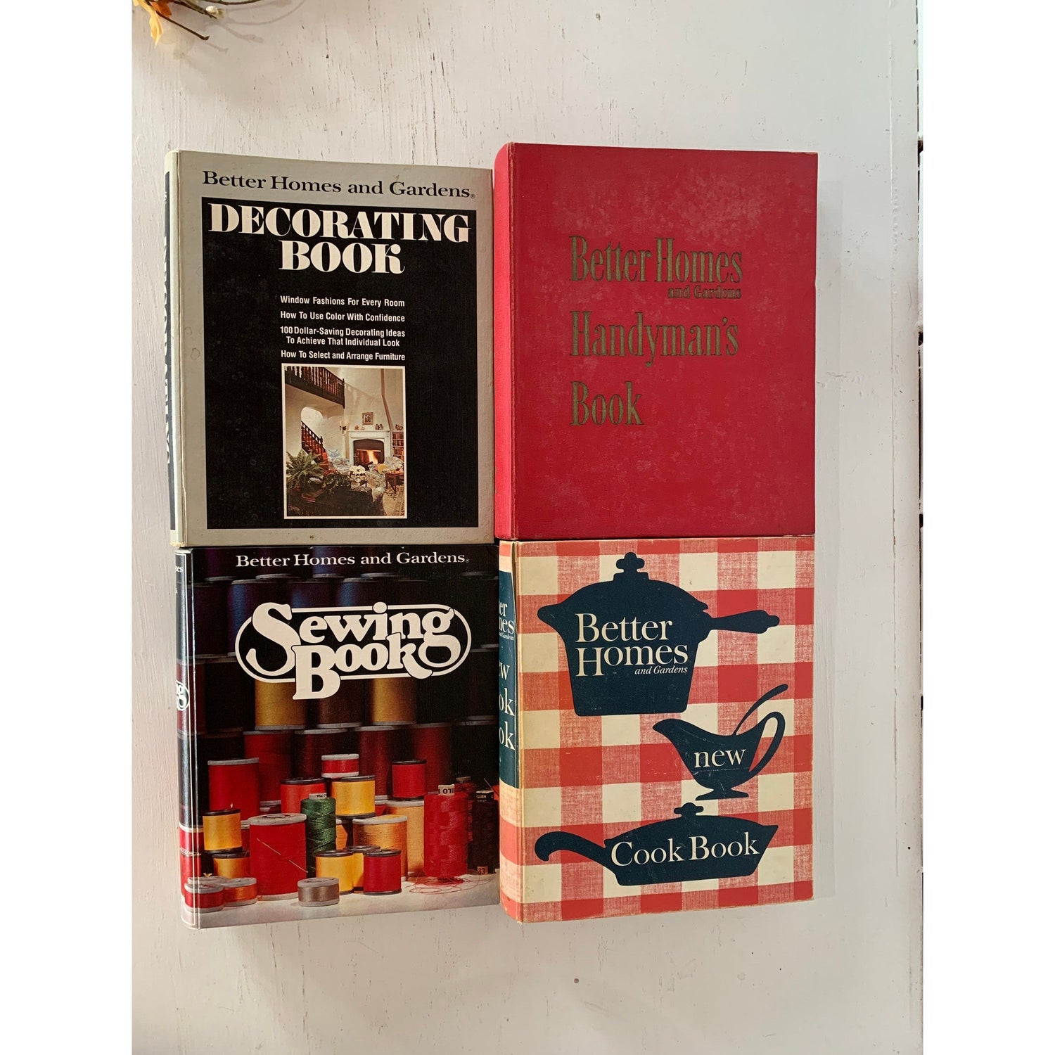 Better Homes and Gardens Binder Book Set, New Cook Book, Handyman Book, Decorating Book, Sewing Book