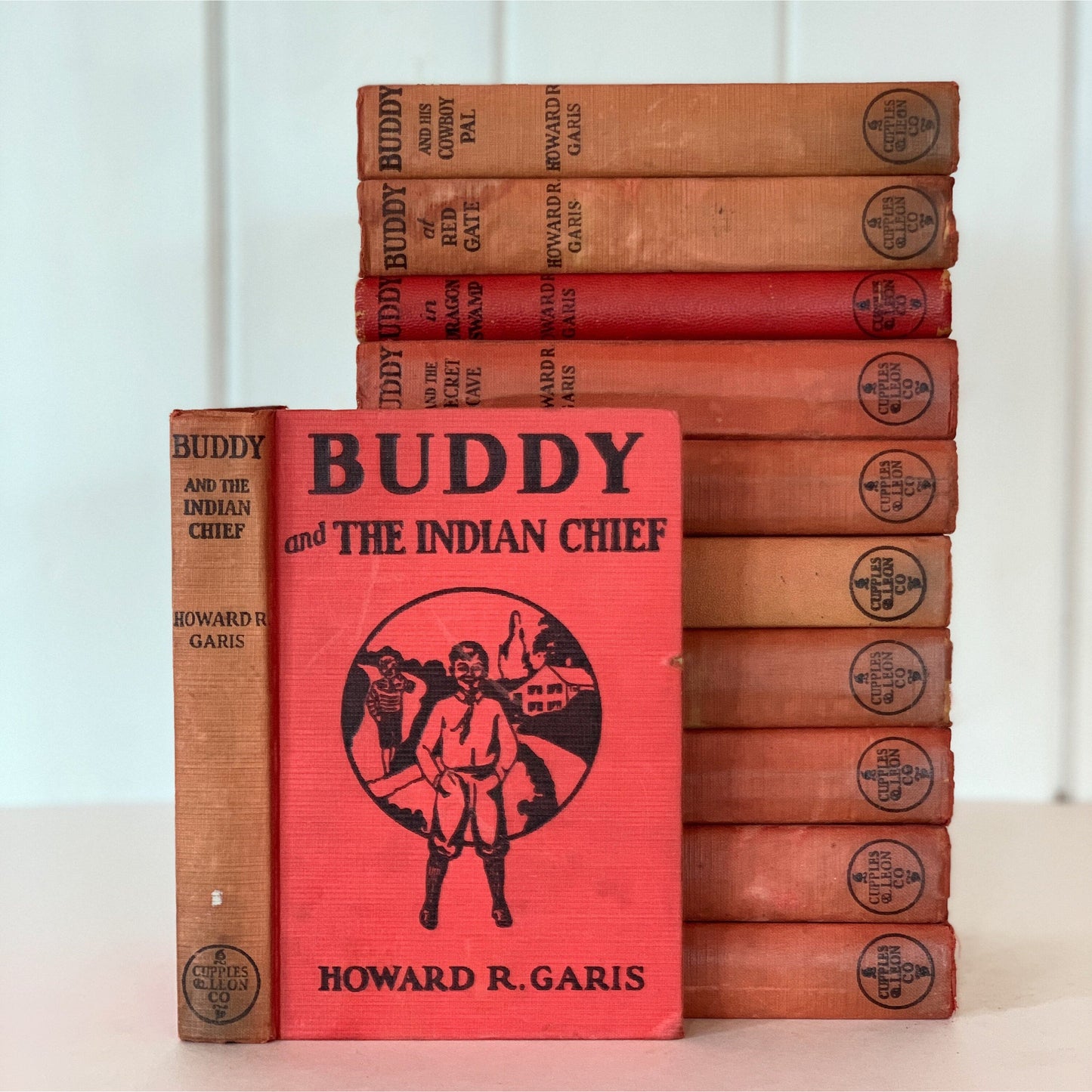 Red Antique Buddy Children's Book Bundle, Howard R. Garis