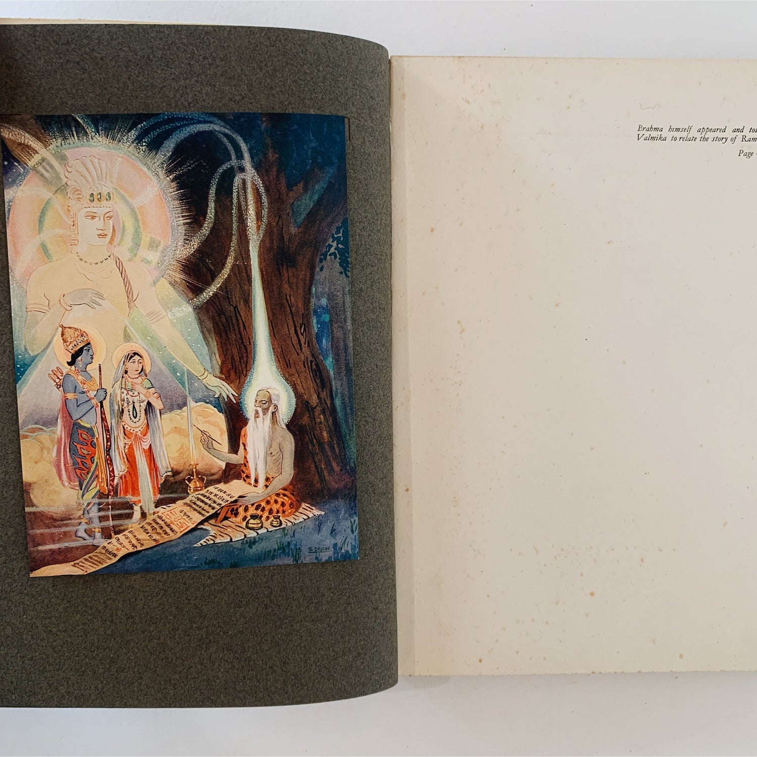 Heroes of Old India, Percy Pigott, 1926, Hardcover, Paste-Down Illustrations