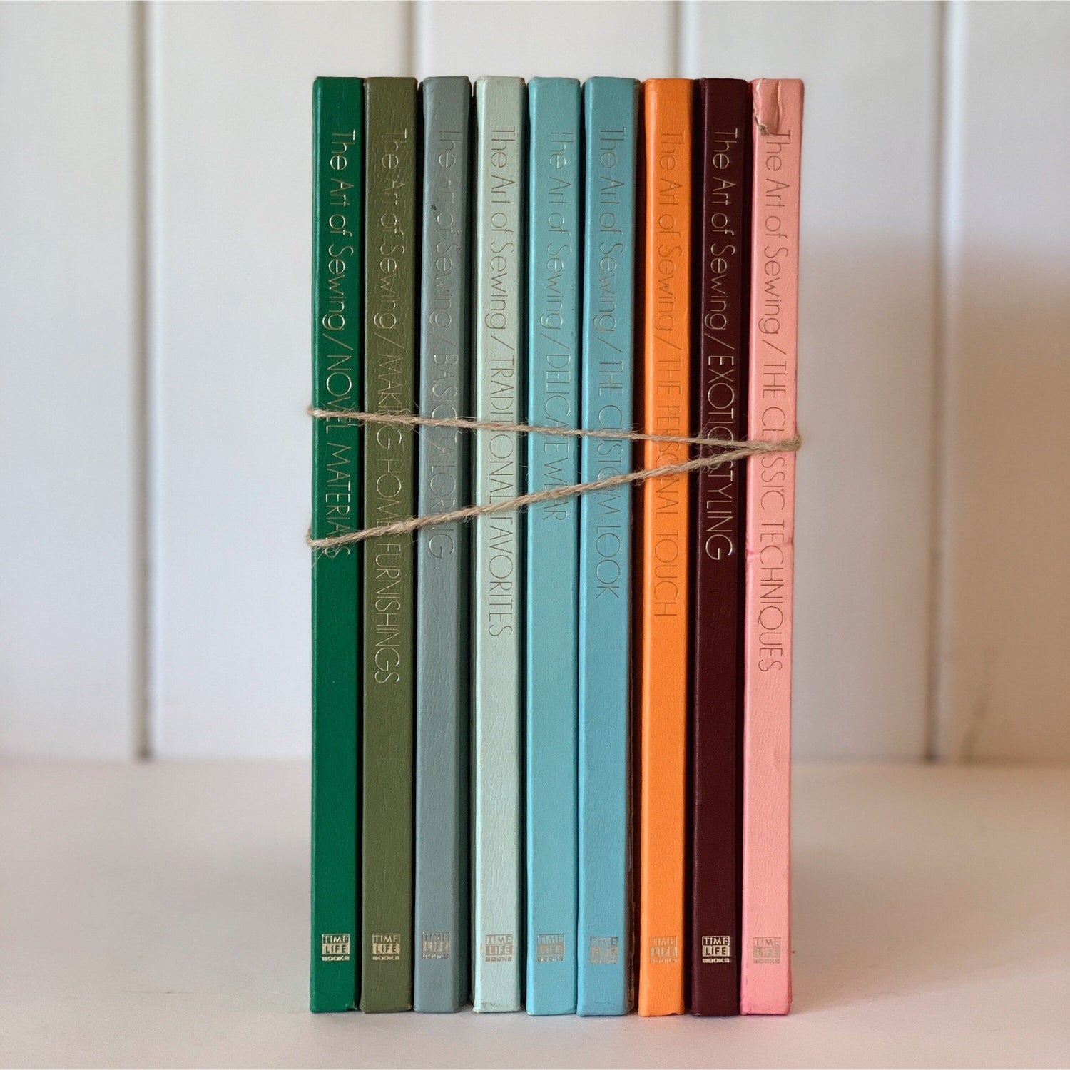 Vintage Sewing Books, The Art of Sewing, Time-Life Books, 1973, Fabric Covers