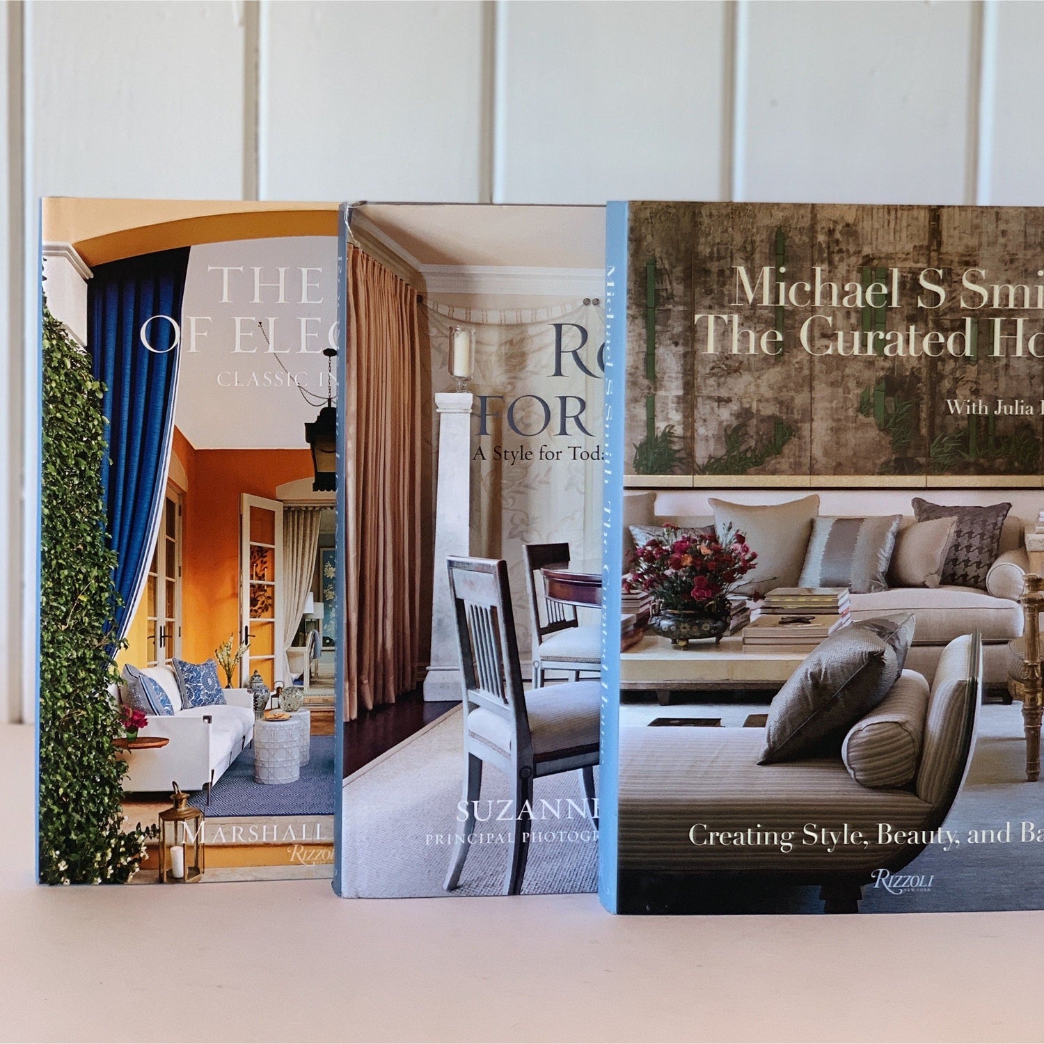 Modern Rizzoli Interior Design Coffee Table Books, Blue Upscale Coffee Table Books