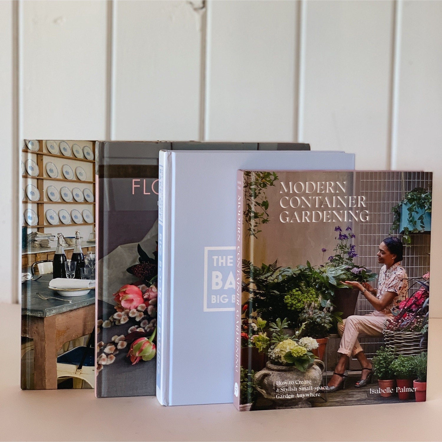 Modern Gardening and Homemaking Book Set for Decor, Modern Coffee Table and Shelf Styling