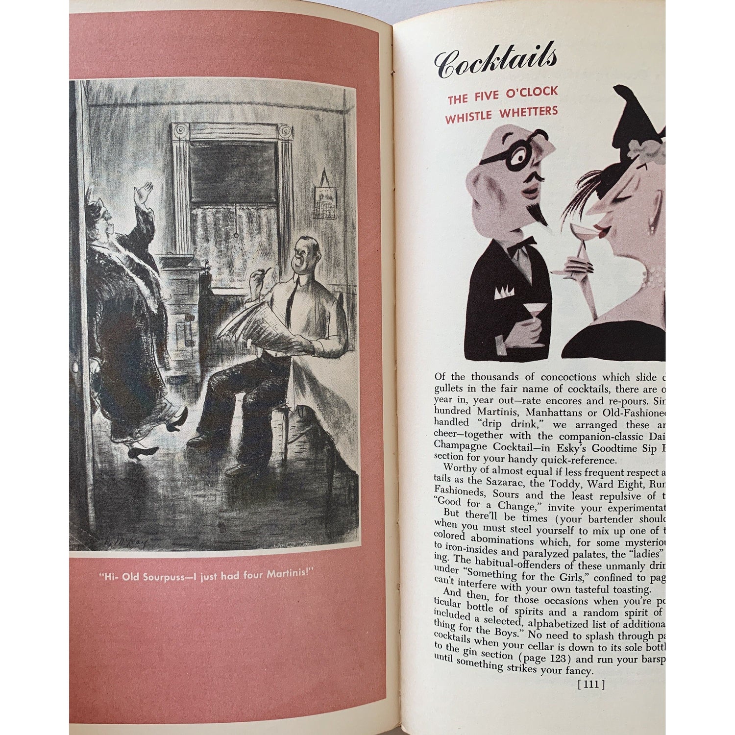 Vintage Esquire Books for Men, Entertaining Books, Gift of Husband