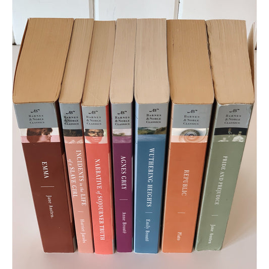 Barnes and Noble Classics Book Bundle, Jane Austen, Bronte, Plato