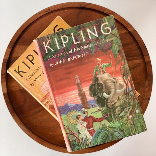 Kipling: A Selection of His Stories and Poems Two Volume Hardcover Set 1956