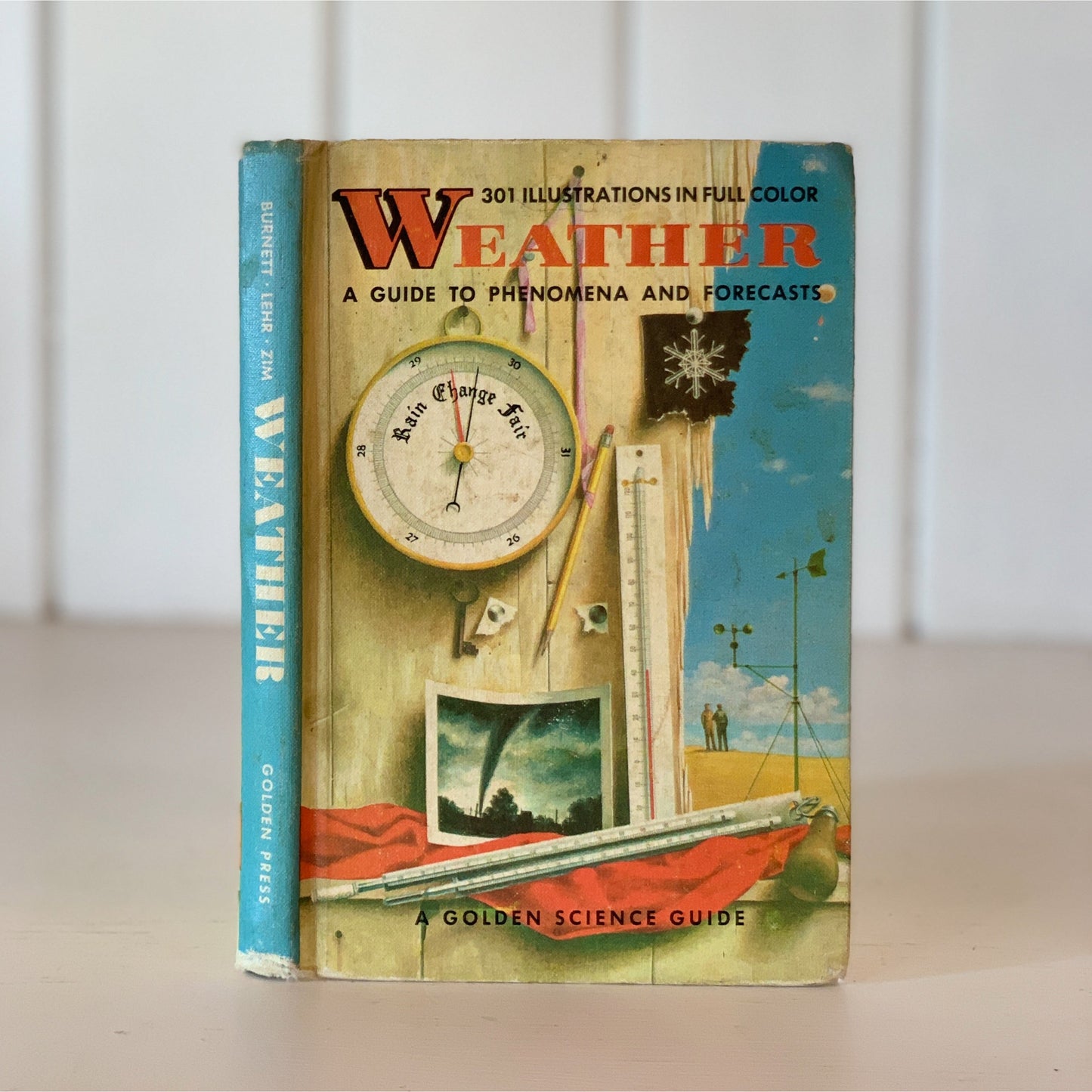 Weather: A Golden Guide Handbook Hardcover 1957