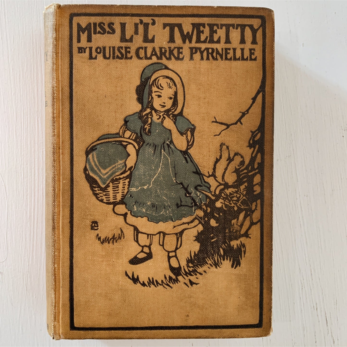 Antique RARE Miss Li'l' Tweetty, Louise Clarke Pyrnelle, Hardcover, Southern 1800s Life