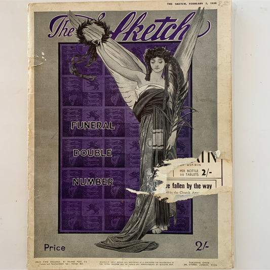 The Sketch Magazine, King George V Funeral Edition, Feb. 5, 1936