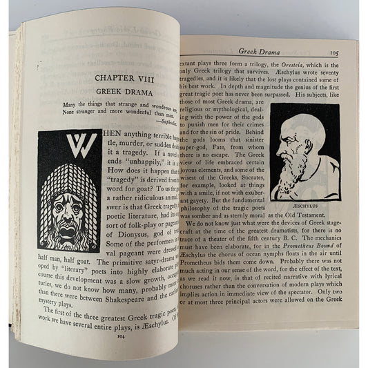 The Story of the World's Great Literature, Heavily Illustrated, Hardocover, 1932