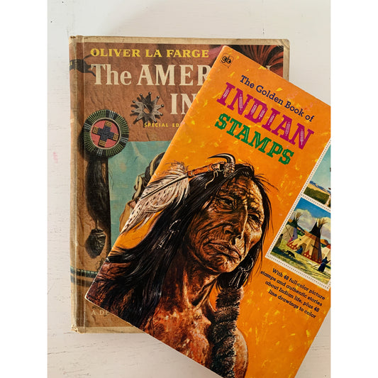 The American Indian De Luxe Golden Book and Golden Book of Indian Stamps
