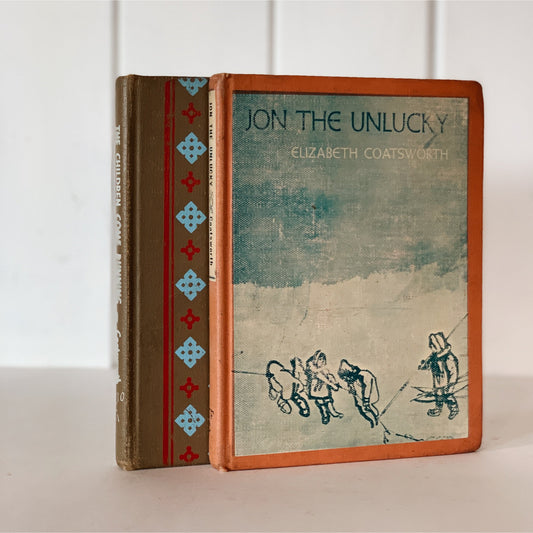 Elizabeth Coatsworth Two Book Set: The Children Come Running Jon the Unlucky