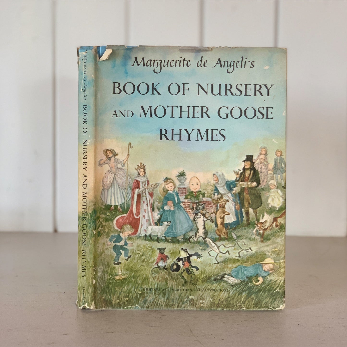 Marguerite de Angeli's Book of Nursery and Mother Goose Rhymes, 1954 Hardcover w/DJ