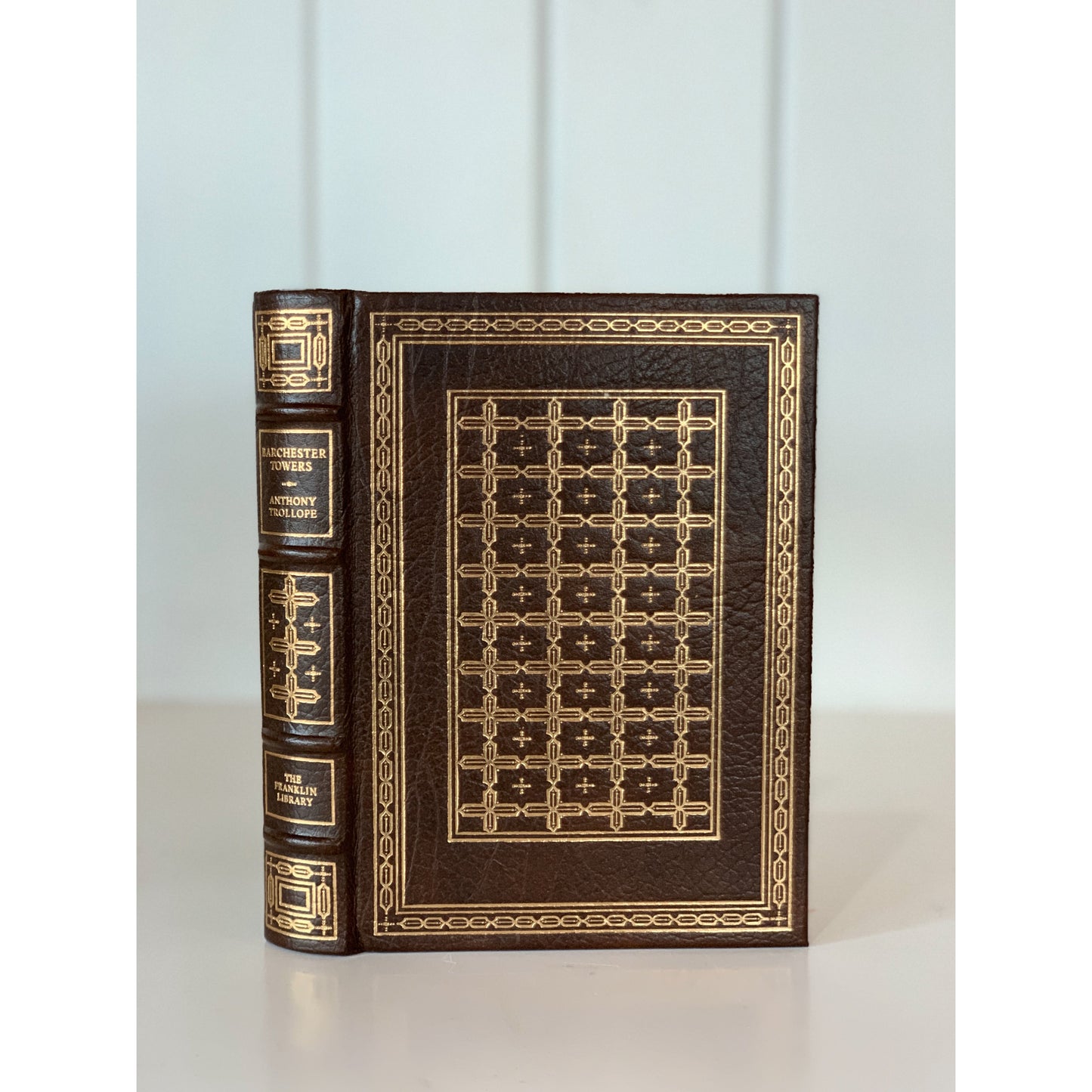 Barchester Towers, Anthony Trollope, Franklin Library, Ornate Leather Book, Limited Edition 1983