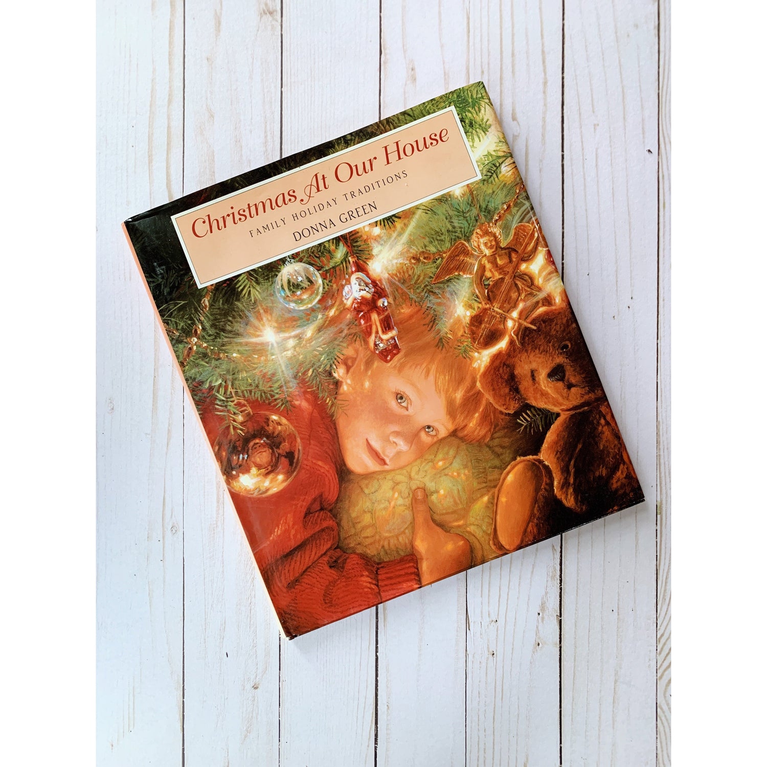 Christmas Memory Book Hardcover Christmas Card & Photo Album