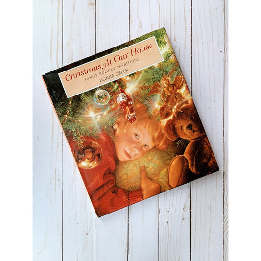 Christmas At Our House - Family Holiday Traditions - Hardcover Memory Book