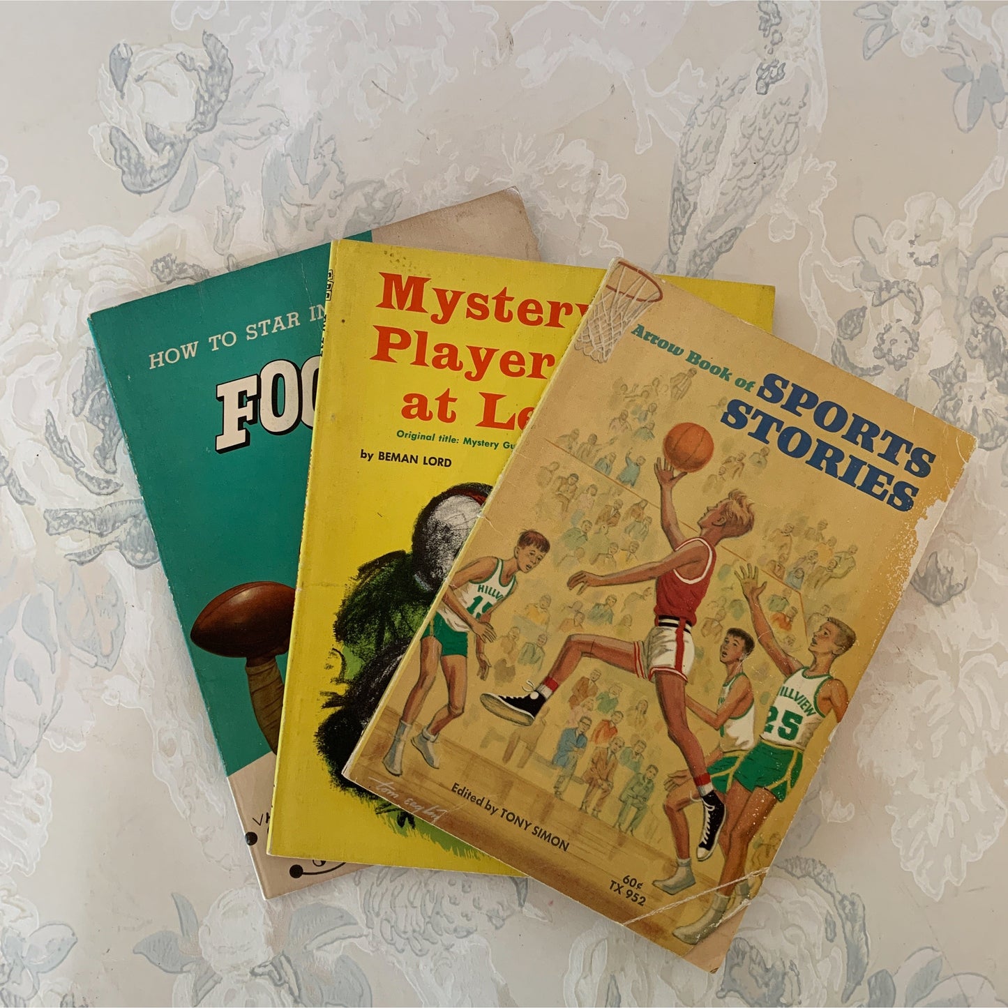 Vintage Scholastic and Arrow Books Sports Books Set