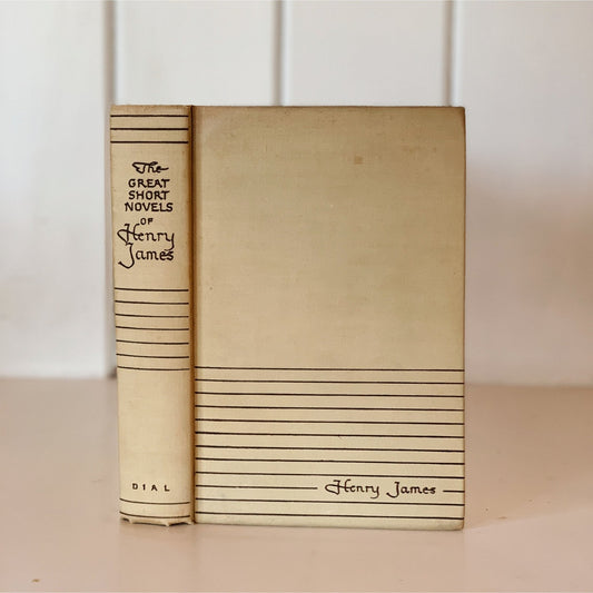 The Great Short Novels of Henry James, 1946 HC DJ - Pretty Old Books