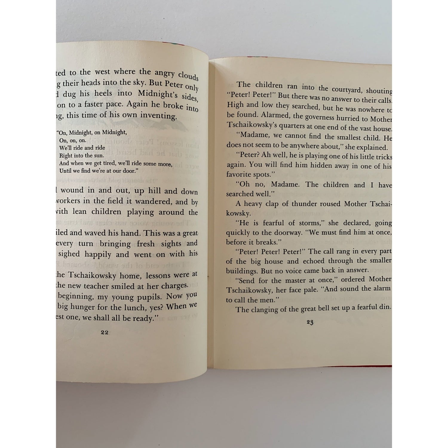 The Story of Peter Tschaikowsky, Opal Wheeler, 1953, Part One - Pretty Old Books