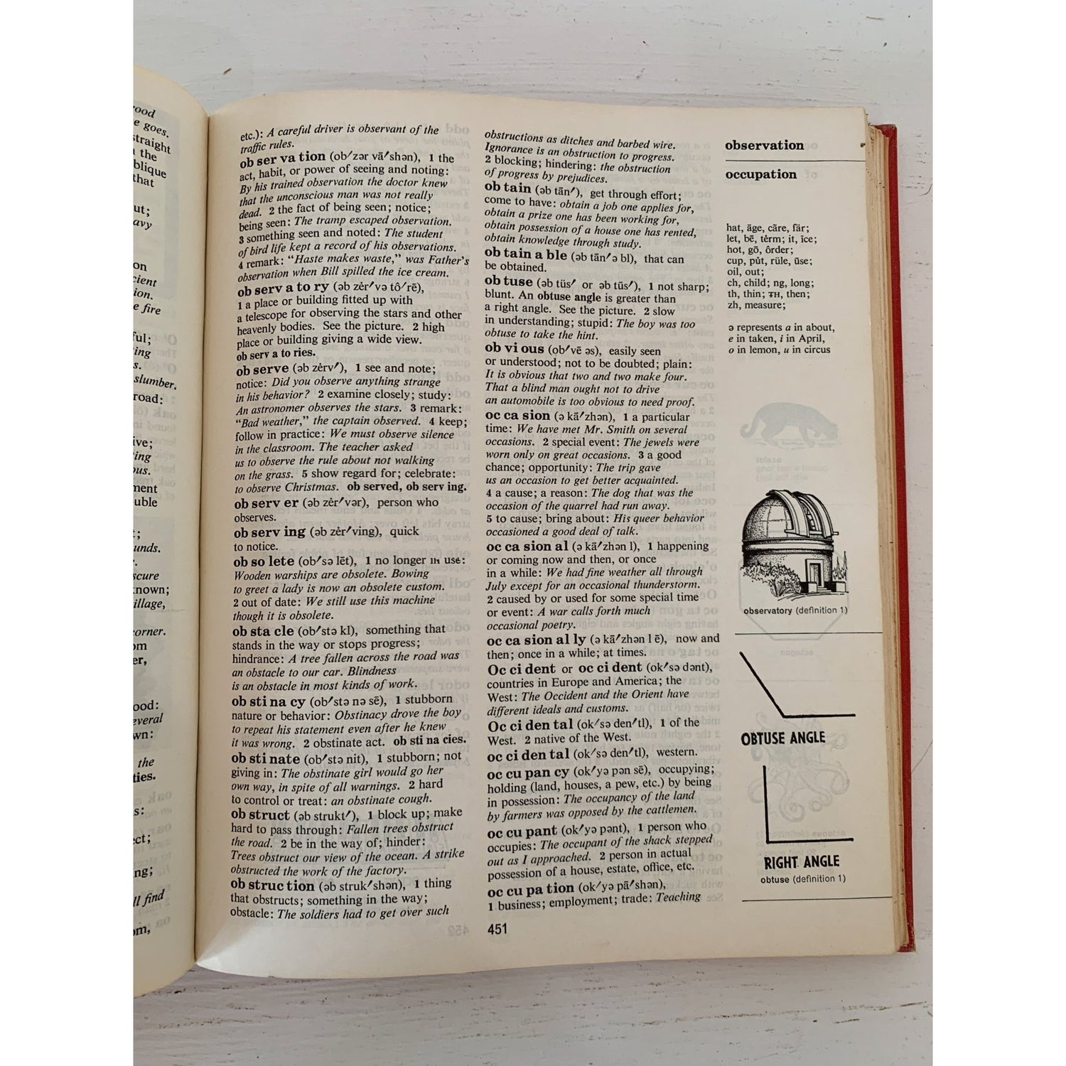 Thorndike Barnhart Beginning Dictionary 1968 Hardcover Illustrated - Pretty Old Books