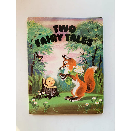 Two Fairy Tales Paperback Pop - Up Book 1987 - Pretty Old Books
